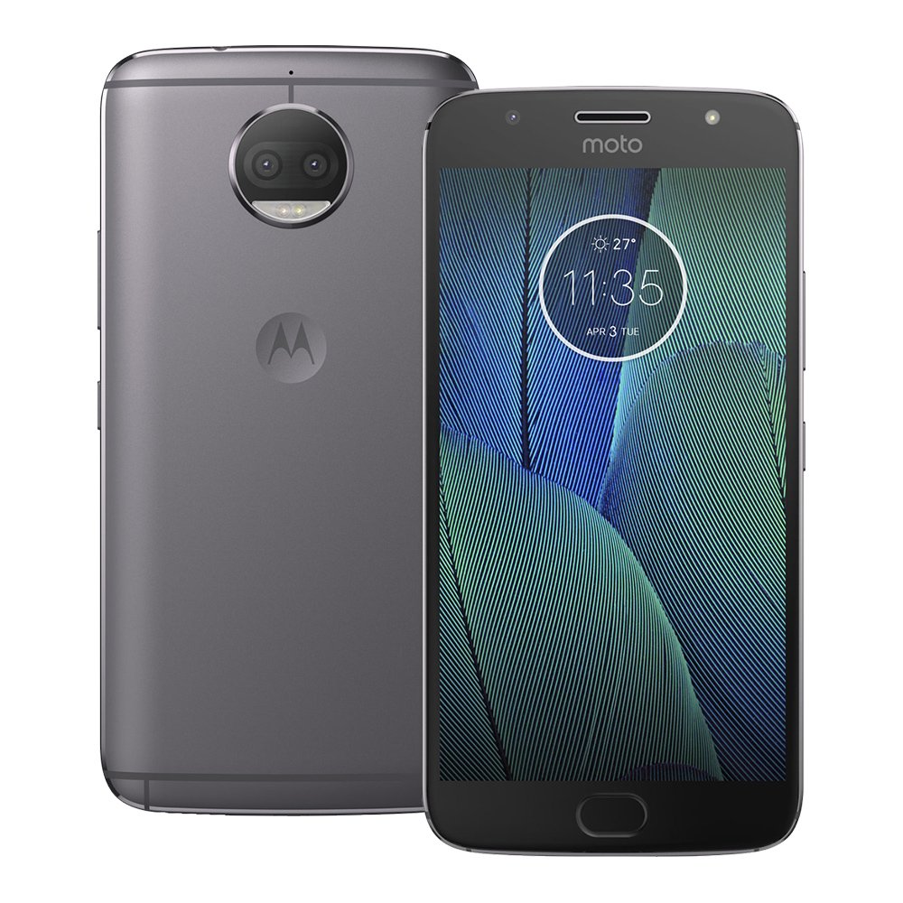 moto g⁵ˢ plus front and back